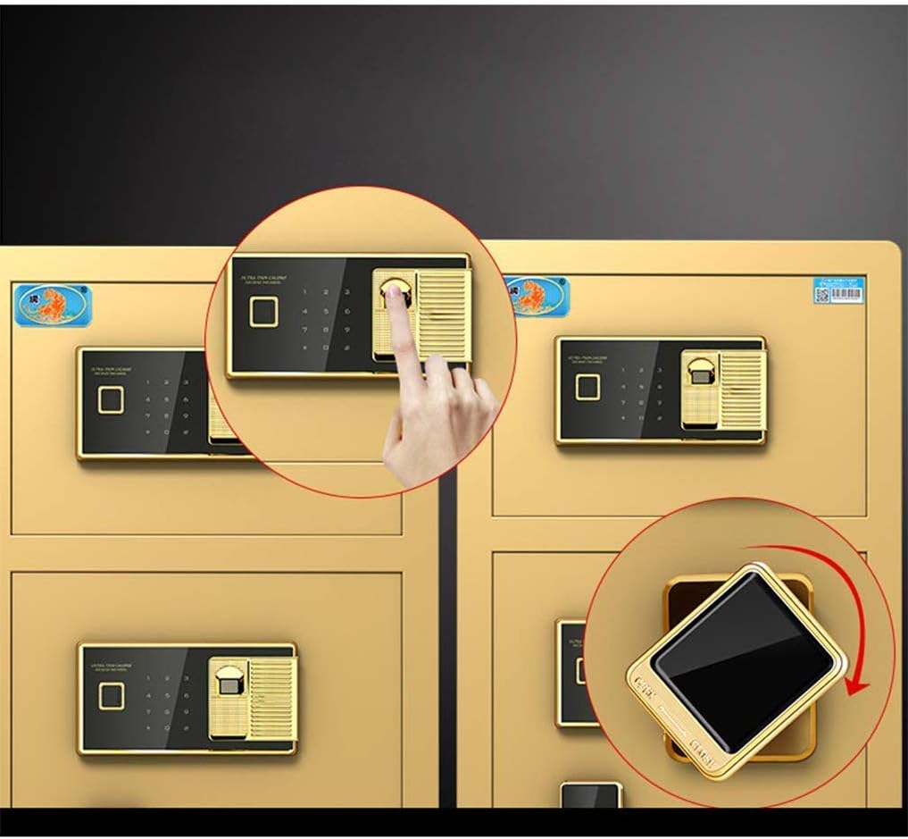 Safewell F0902 ブラック セキュリティボックス 強力なボックス